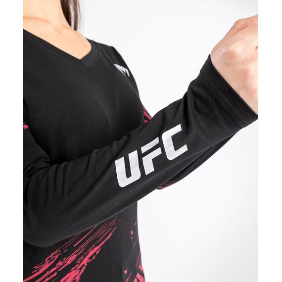 UFC Authentic Fight Week 2.0 T-Shirt - For Women - Long Sleeves, Size: S, Colour: Schwarz, 8 image