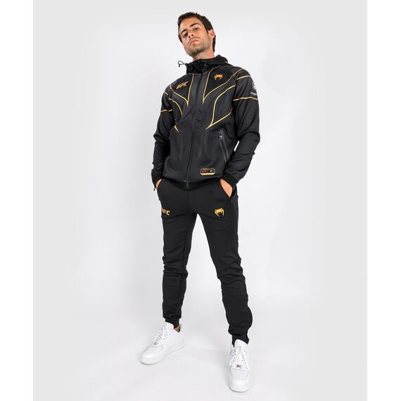 UFC Authentic Fight Night 2.0  Kapuzenpullover, Bekleidungsgrösse: L, Farbe: Schwarz