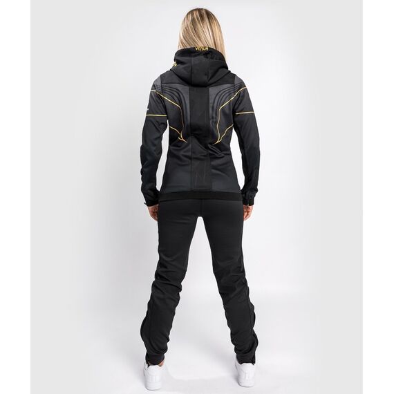 UFC Authentic Fight Night 2.0 Women's Walkout Hoodie, Size: M, Colour: Schwarz, 5 image