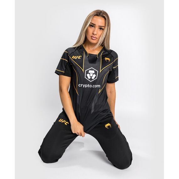 UFC Authentic Fight Night 2.0 Women's Walkout Jersey, Size: L, Colour: Schwarz, 6 image
