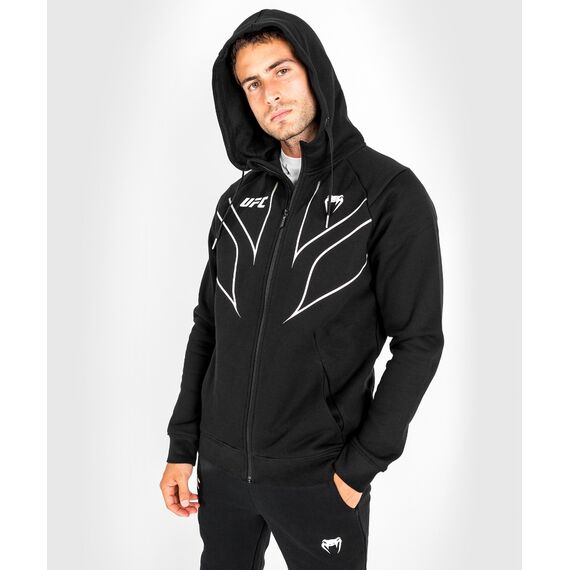 UFC Fight Night 2.0 Replica Men's Full Zip Hoodie, Size: L, Colour: Schwarz, 2 image