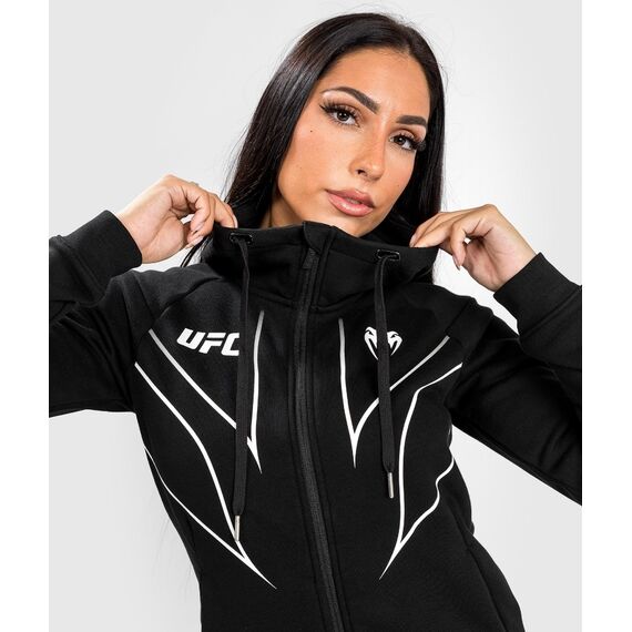 UFC Fight Night 2.0 Replica  Kapuzenpullover mit Reißverschluss, Bekleidungsgrösse: S, Farbe: Schwarz, 2 image