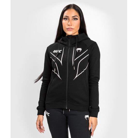 UFC Fight Night 2.0 Replica  Kapuzenpullover mit Reißverschluss, Bekleidungsgrösse: S, Farbe: Schwarz, 3 image