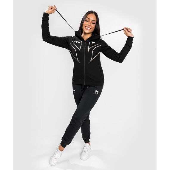 UFC Fight Night 2.0 Replica  Kapuzenpullover mit Reißverschluss, Bekleidungsgrösse: S, Farbe: Schwarz, 4 image