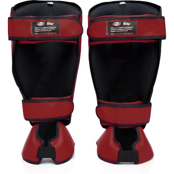 Shin guards Fairtex SP7 Twister Detachable, Size: L, Colour: Rot, 5 image
