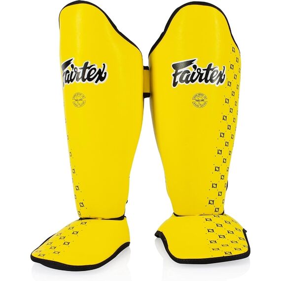 Shin guards Fairtex SP5 Compétition, Size: M, Colour: Yellow