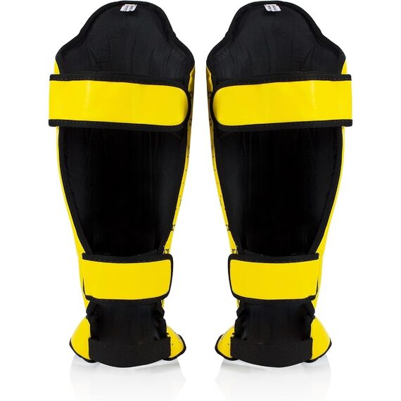 Shin guards Fairtex SP5 Compétition, Size: M, Colour: Yellow, 2 image