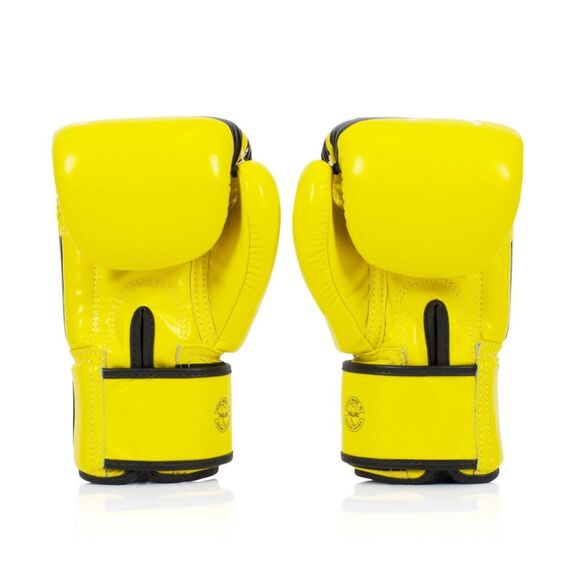 Gants de boxe Fairtex BGV1 Nation Print, Couleur: Jaune, OZ: 10oz, 3 image