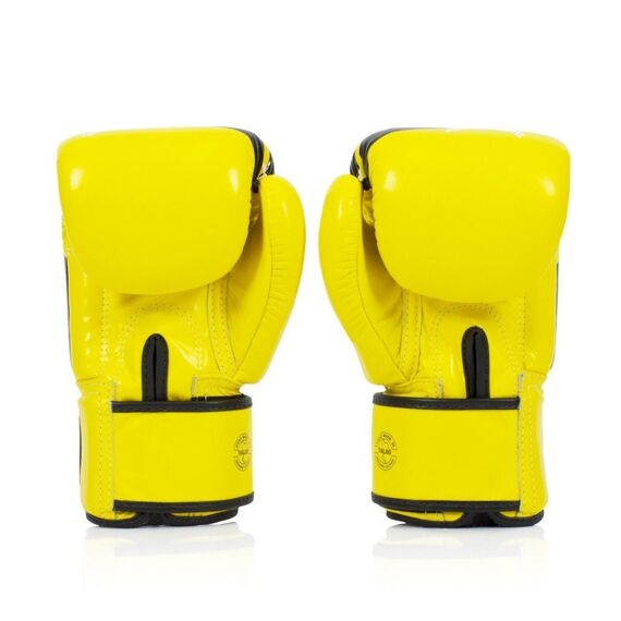 Boxing gloves Fairtex BGV1 Nation Print, Colour: Yellow, OZ: 16oz, 3 image