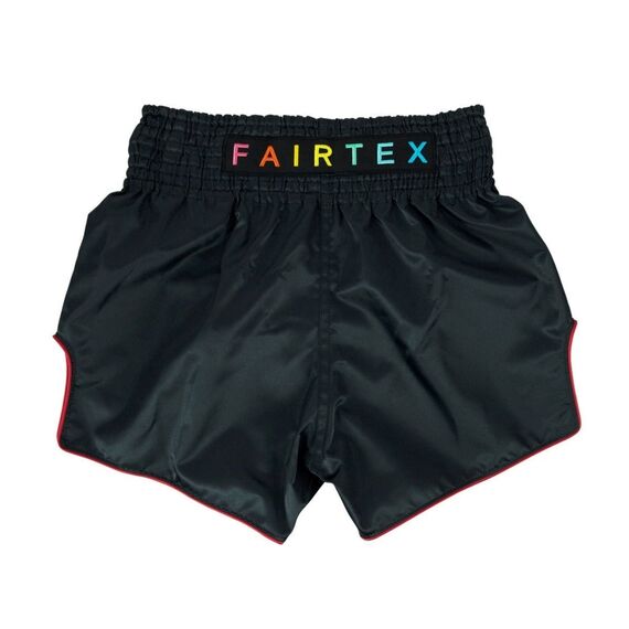 Muay Thai Shorts Fairtex Kabuki, Taglia: S, Colore: Nero, 2 image