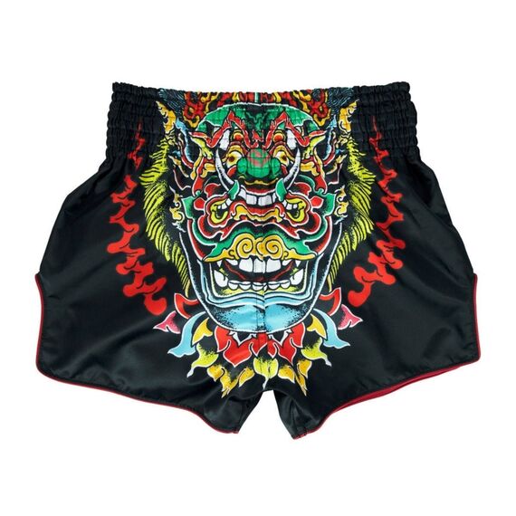 Muay Thai Shorts Fairtex Kabuki, Size: XS, Colour: Schwarz