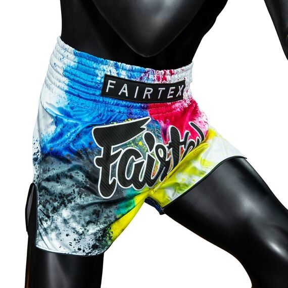 Short de Muay Thai Fairtex Acid Jazz, Taille: S, Couleur: Multicolore, 4 image