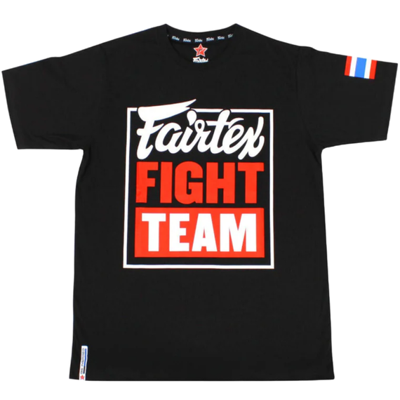 T-Shirt Fairtex Fight Team, Taille: L, Couleur: Noir