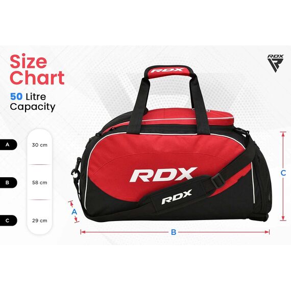 Sporttasche, Farbe: Rot, Volume: 40 l, 3 image