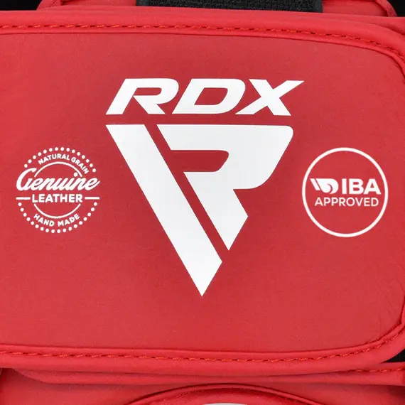 RDX IBA Approved Head Guard for Amateur Competition, Size: L, Colour: Rot, 6 image