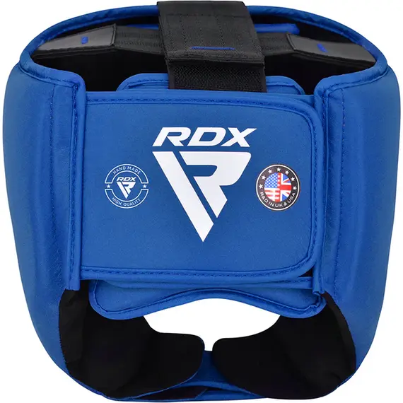 RDX Amateur Boxing Head Guard for Competition, Size: L, Colour: Blue, 2 image