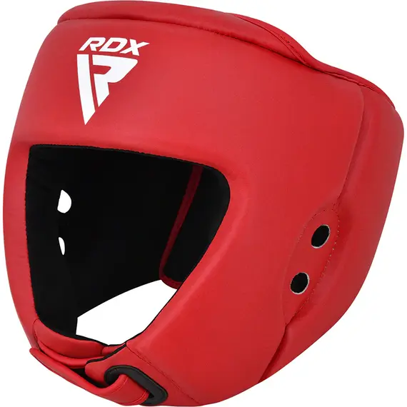 RDX Amateur Boxing Head Guard for Competition, Size: M, Colour: Rot