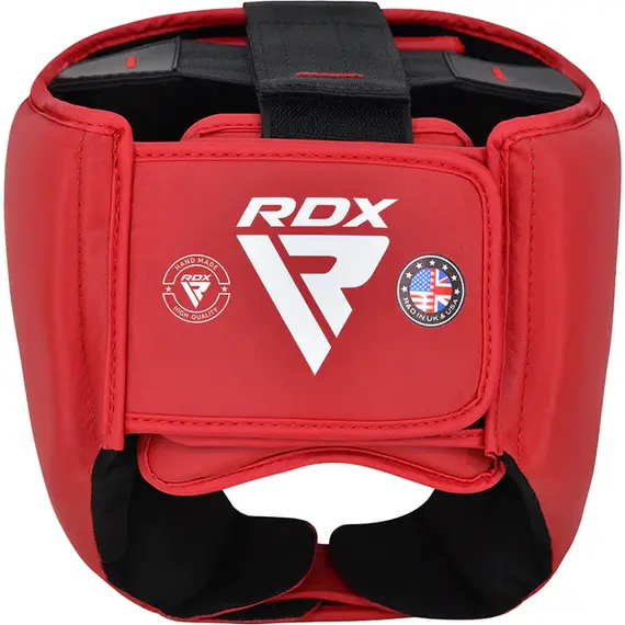 RDX Amateur Boxing Head Guard for Competition, Size: M, Colour: Rot, 2 image