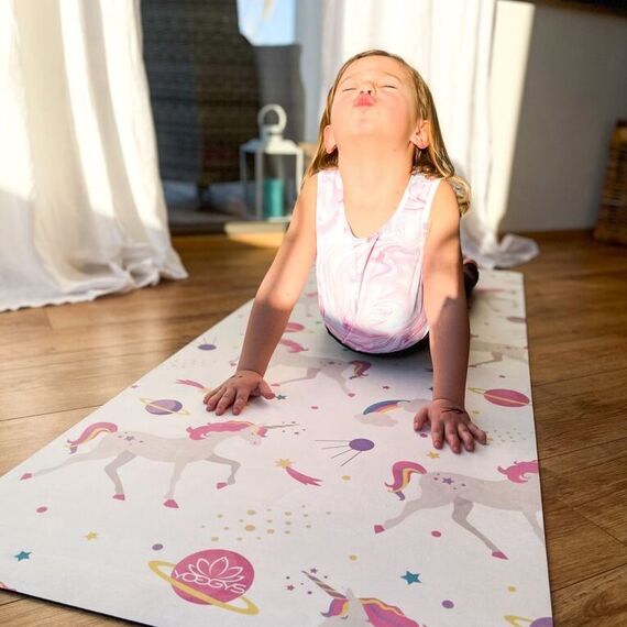 Tapis de yoga enfant "Unicorn" Yoggys, 3 image