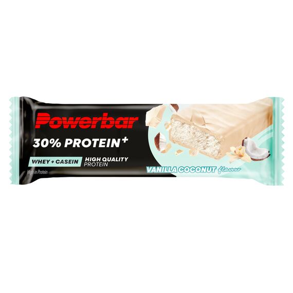 30% Protein+ 55g PowerBar (pack of 15) | Vanilla Coconut, 2 image