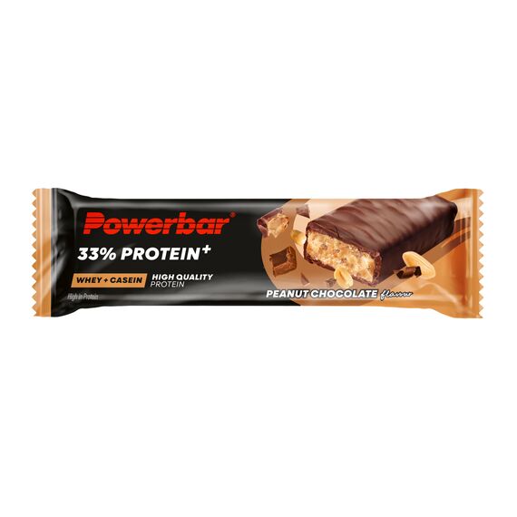 33% Protein+ 90g PowerBar (set of 10) | Chocolate Peanuts, 3 image