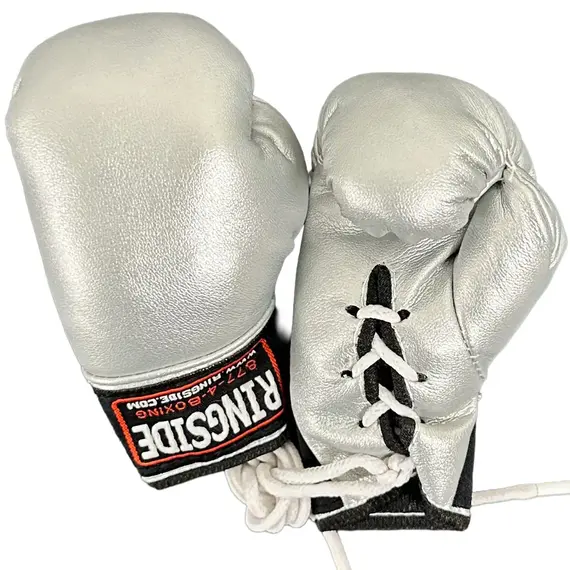 Ringside Miniature Bag Gloves, Taille: Taille unique, Couleur: Argente, 3 image