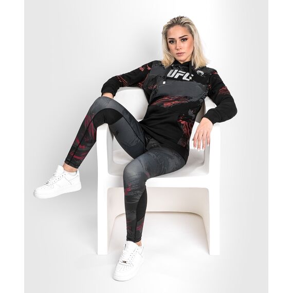 UFC Authentic Fight Week 2.0 Hoodie - For Women, Size: M, Colour: Schwarz, 4 image