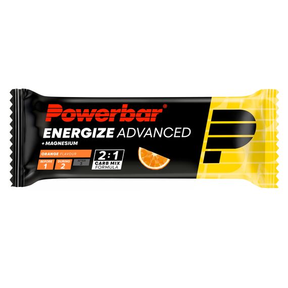 Energize Advanced 55g Powerbar (lot de 15) | Orange, 4 image