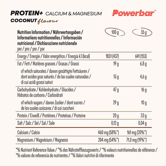 Minerals 35g Coconut PowerBar (pack of 30), 2 image