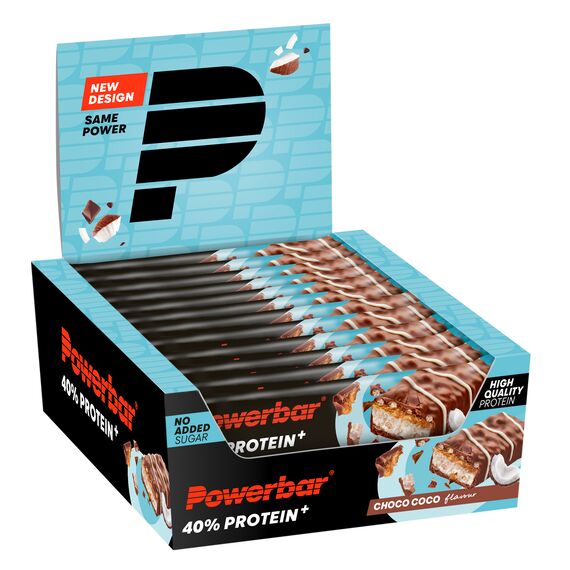 40% Crisp protein bar 40g PowerBar (pack of 12) | Coconut, 2 image