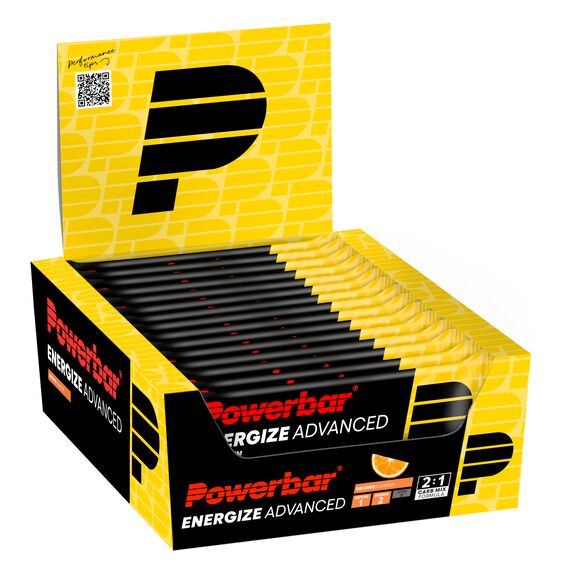 Energize Advanced 55g Powerbar (lot de 15) | Orange, 3 image