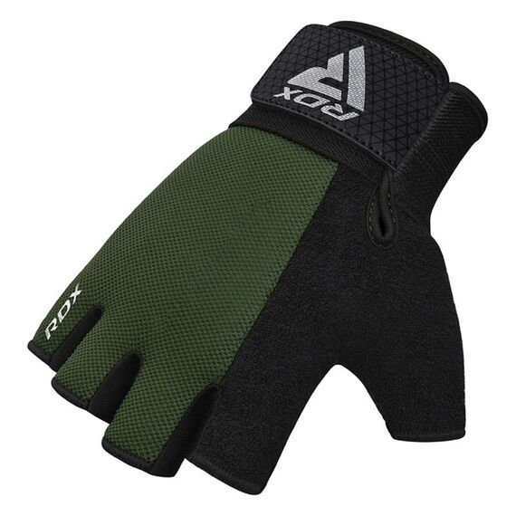 Gants de musculation W1 – Doigts coupés, Taille: S, Couleur: Vert, 4 image