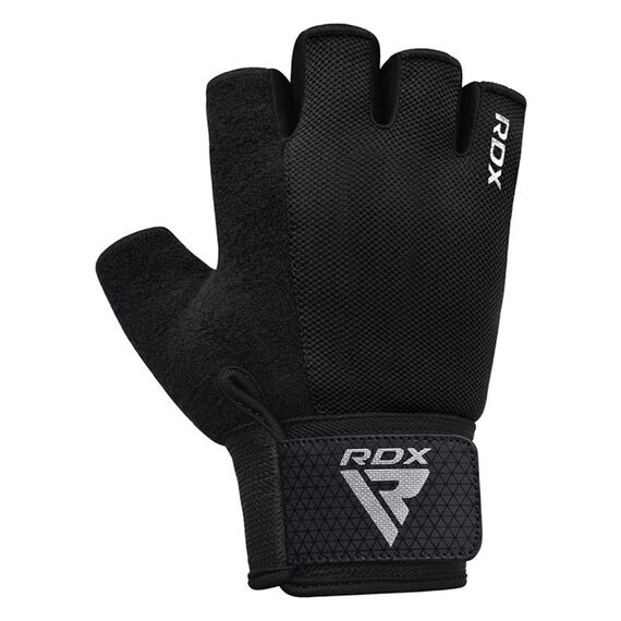 Fitness-Handschuhe W1 – Halbfinger, Bekleidungsgrösse: M, Farbe: Schwarz, 2 image