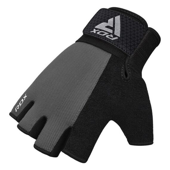 Fitness-Handschuhe W1 – Halbfinger, Bekleidungsgrösse: M, Farbe: Grau, 3 image