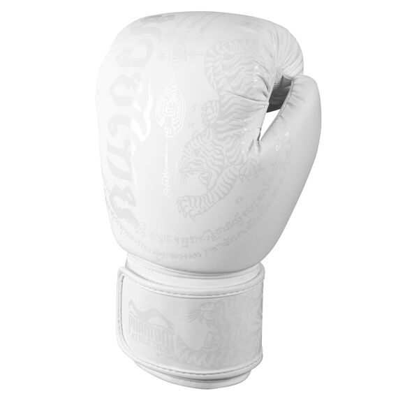 Gants de boxe Muay Thai, Couleur: Blanc, OZ: 10oz, 2 image