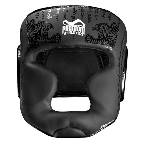 Head Guard Muay Thai, Size: One Size, Colour: Schwarz, 3 image