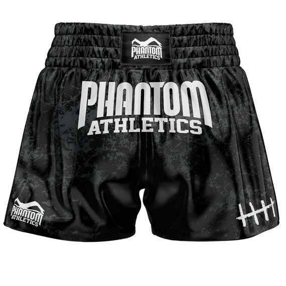 Muay Thai Shorts Serious, Taglia: M, Colore: Nero, 2 image