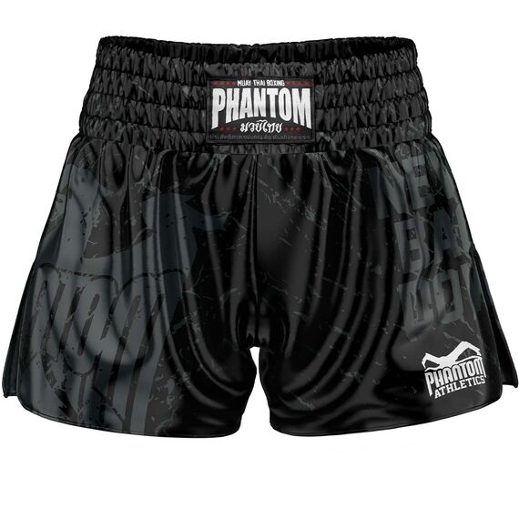 Muay Thai Shorts Eagle, Taglia: XL, Colore: Nero