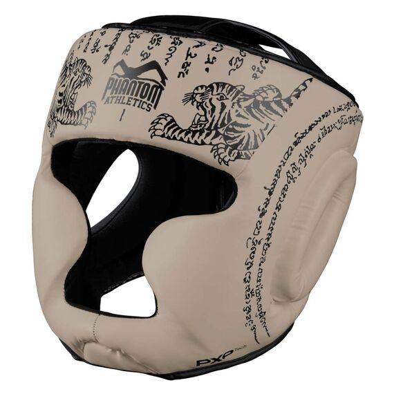 Headguard Muay Thai, Size: One Size, Colour: Beige