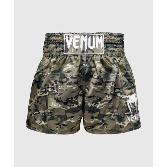 Venum Classic – Short de Muay Thaï, Taille: S, Couleur: Camouflage