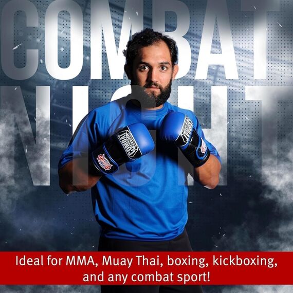 Combat Sports Max Strike MMA Training Gloves, Size: L, Colour: Rot, 3 image