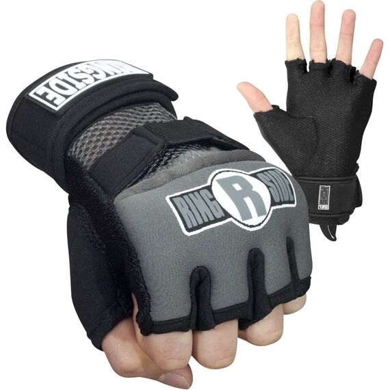Sous-gants de boxe : Protection et confort pour vos entraînements, Taille: L, Couleur: Gris