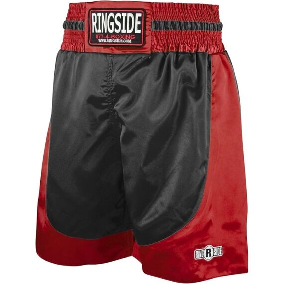 Shorts de boxe Pro Ringside, Taille: S, Couleur: Noir