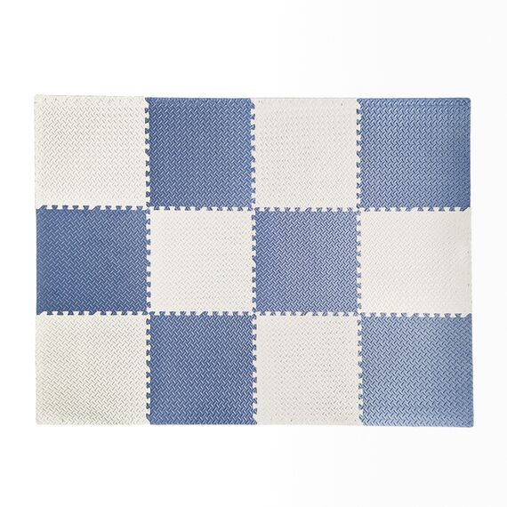 Sol puzzle multisports en mousse EVA 60X60x1cm (lot de 12) GladiatorFit