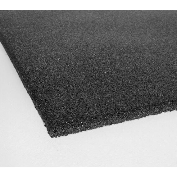 Sol en caoutchouc "Standard Tiles Black" 100x100cm Stockz | 100x100x1.5 CM, 2 image