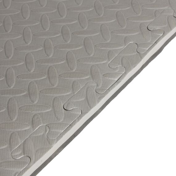 Boden Puzzle Tatami aus Schaumstoff 100x100x2cm zweifarbig (5er Set) GladiatorFit, 3 image