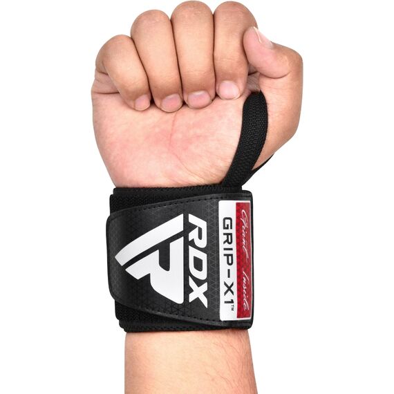 RDX Wrist Support Wraps for Weight Lifting, Size: One Size, Colour: Weiss, 3 image