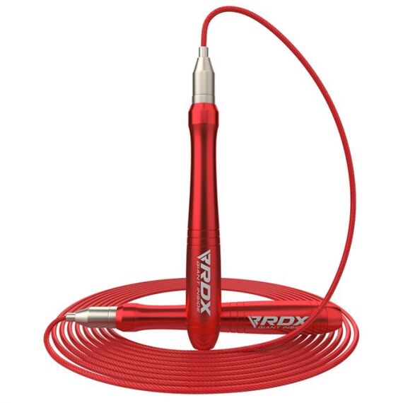 Skipping Rope Aluminium Handle W2 Red-10.3Ft (15572) + Wire, Size: One Size, Colour: Rot