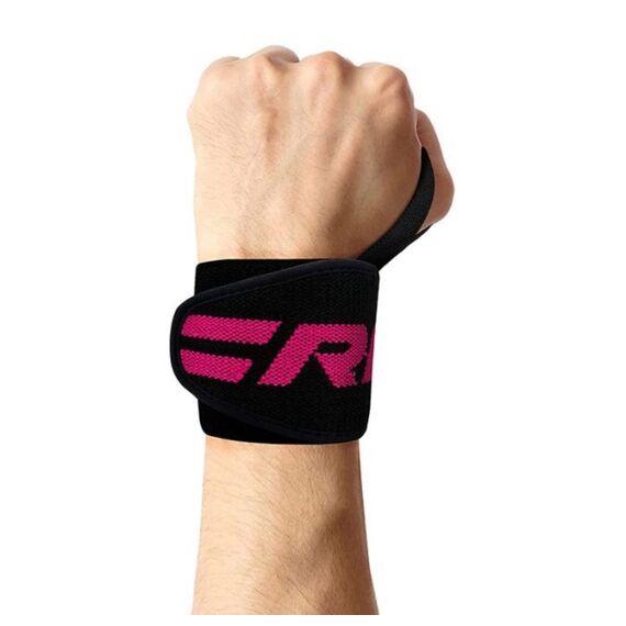Gym Wrist Wrap Pink Pro, Colour: Pink, 3 image