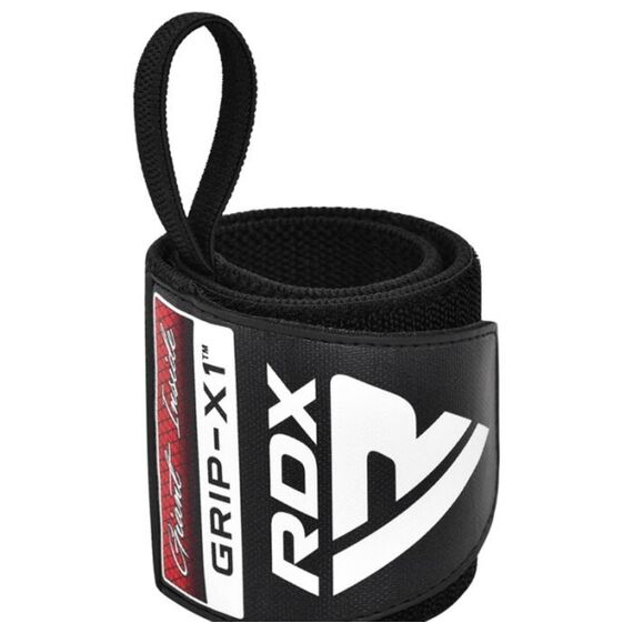 Gym Wrist Wraps W3 Full Black, Size: One Size, Colour: Schwarz, 3 image